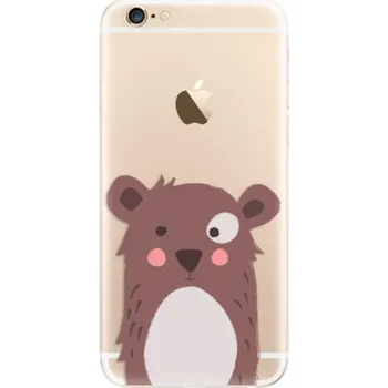 Pouzdro na mobilní telefon Odolné silikonové pouzdro iSaprio - Brown Bear - iPhone 6/6S
