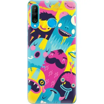 Pouzdro na mobilní telefon Odolné silikonové pouzdro iSaprio - Monsters - Huawei P30 Lite