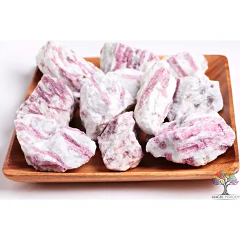 Drahý kámen Magieprirody.cz Rubelit surový 5 - 15 cm - TOP kvalita 500 g - růžový turmalín