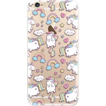Pouzdro na mobilní telefon Odolné silikonové pouzdro iSaprio - Unicorn pattern 02 - iPhone 6/6S