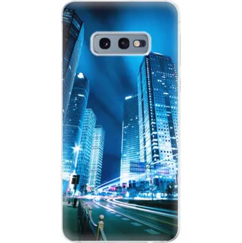 Pouzdro na mobilní telefon Odolné silikonové pouzdro iSaprio - Night City Blue - Samsung Galaxy S10e