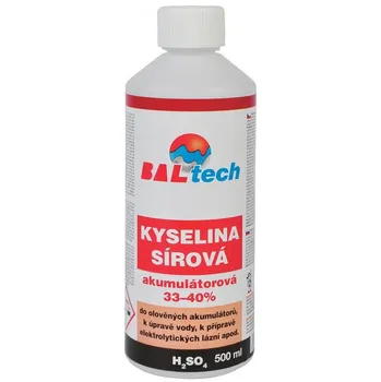 Baltech Kyselina sírová akumulátorová 10 x 500 ml