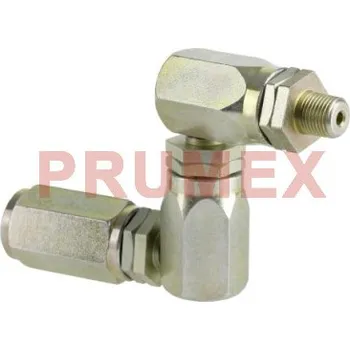 Fitinka Z-otočný kloub-3 x 360° - G 1/8'' a-G 1/4'' i