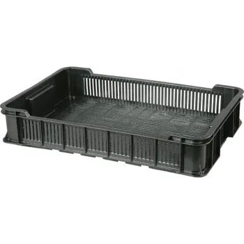 Přepravka na jídlo Přepravka manipulační černá 10kg