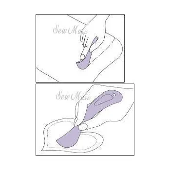 Značkovač materiálu - pro quilting