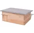 vidaXL Dřevěný domek pro ježka 45 x 33 x 22 cm