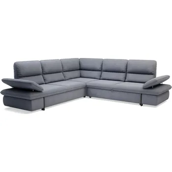 Sedací souprava Luxusní rohová sedačka MORISON šedá