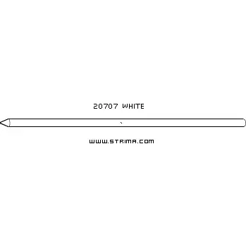 Tuková tuha, bílá (12 kusů/box)