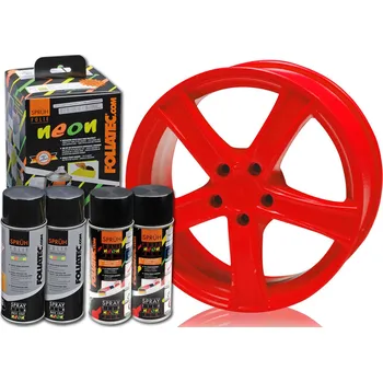 Autolak FOLIATEC fólie ve spreji (dip) 800 ml Neonová červená