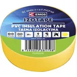 EMOS Izolační páska PVC 19mm / 20m, více barev barevná varianta Žlutá
