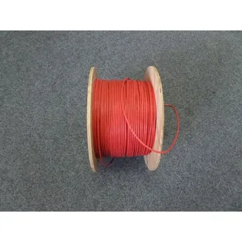 elektrický kabel Kabel červený