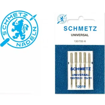 eti 038 SCHMETZ universální jehly 130/705 H, 5ks. 5x60