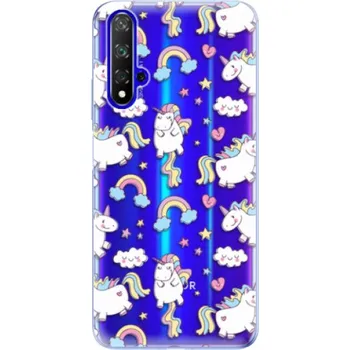 Odolné silikonové pouzdro iSaprio - Unicorn pattern 02 - Huawei Honor 20