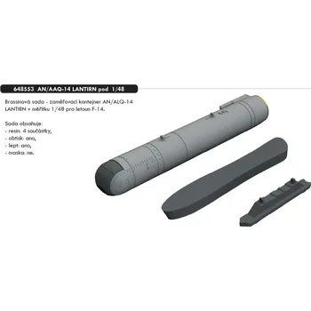 Plastikový model Eduard 1/48 AN/AAQ-14 LANTIRN pod