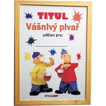 Karnevalový doplněk Diplom PAM VÁŠNIVÝ PIVAŘ