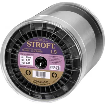 Stroft LS 0.35mm 11.50kg, 500m (Rybářský vlasec s velmi nízkou průtažností.)