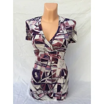 Dámská tunika Dámské halenky, Barva Fialová, Velikost L 42 , Materiál 98% Polyester 2% Lycra