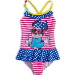 Dívčí plavky DISNEY MINNIE HOLIDAY růžový proužek Velikost: 128