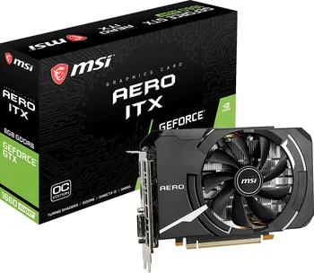 MSI GeForce GTX 1660 Super Aero ITX OC (V809-3262R) - Zbozi.cz