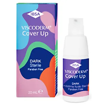 Pleťový krém Viscoderm Cover Up Dark krycí základ na problematickou pleť (tmavý) 20 ml