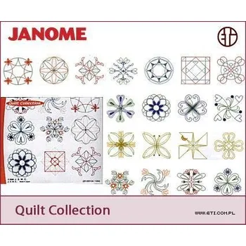 Příslušenství k šicímu stroji Program pro vyšívání JANOME Quilt Collection
