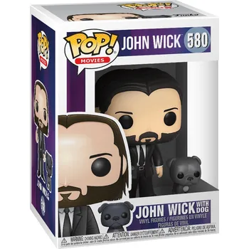 Figurka Funko Pop John Wick in Black Suit with Dog