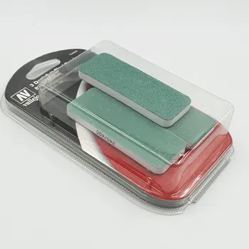 Příslušenství k 3D tiskárně Vallejo T04003 3x brusné houbičky oboustranné 80x30x6 mm