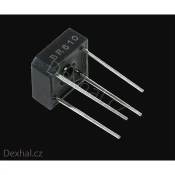 Polovodič Usměrňovací můstek KBPC1010, 10A/1000V
