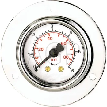 M-FH-63-0/2,5-1/4-St-bar/psi D=63mm Zadní přípoj