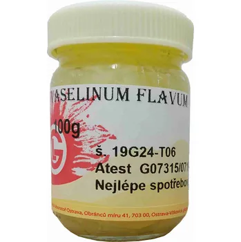 Tělový pudr Vazelína žlutá 100g