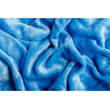 Prostěradlo Sleep-well Prostěradlo z mikroflanelu Sleep-well ® - do dětské postýlky 60x120cm - MODRÉ