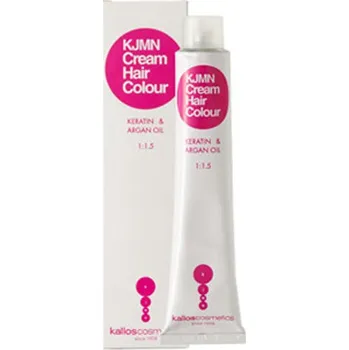 Kallos KJMN Cream Hair Colour Keratin & Argan Oil 100 ml, 10.1 Platinum Ash Blond