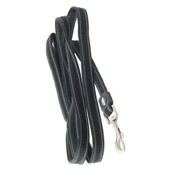 Vodítko pro psa Vodítko BUSTER Airmesh reflexní S/M 180cm/20mm černé VÝPRODEJ