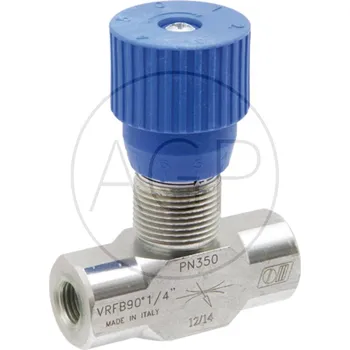 Ventil Hydraulický škrtící ventil 90º přípoj BSP 3/4"