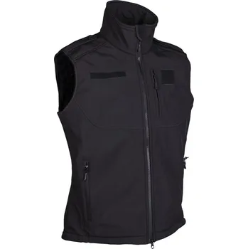 Mil-Tec softshell vesta černá XL Pánská vesta Mil-Tec softshell vesta černá XL