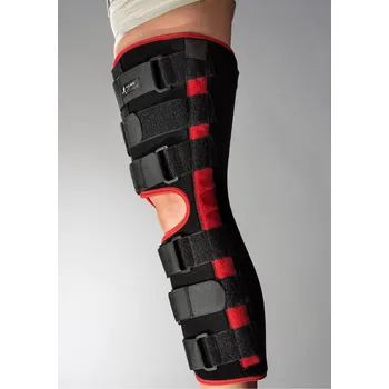 HAMAORTHES Kolenní ortéza pooperační pevná flexe 20°/0° Rozměr: II krátká, Specifikace: flexe 20°