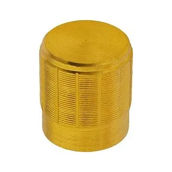 Hi-Fi Zesilovač Knoflík na potenciometr, 6mm, hliníkový, více barev barevná varianta Zlatá