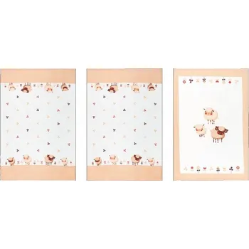 Utěrka Sleep-well bavlněné utěrky Sleep-well ® for HOME 50x70cm 3ks - OVEČKA