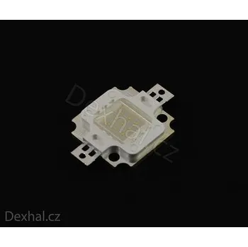 Polovodič 10W LED dioda Modrá (460-465NM) 300-400lm 900mA