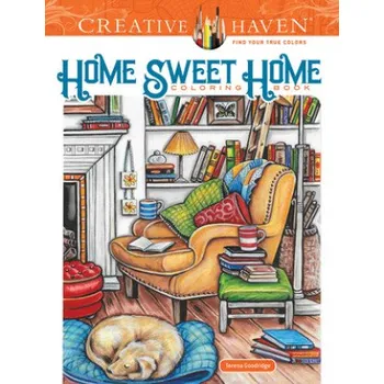 První čtění Creative Haven Home Sweet Home Coloring Book – Teresa Goodridge (EN)