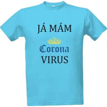 Pánská móda Tričko s potiskem Já mám Corona Virus pánské