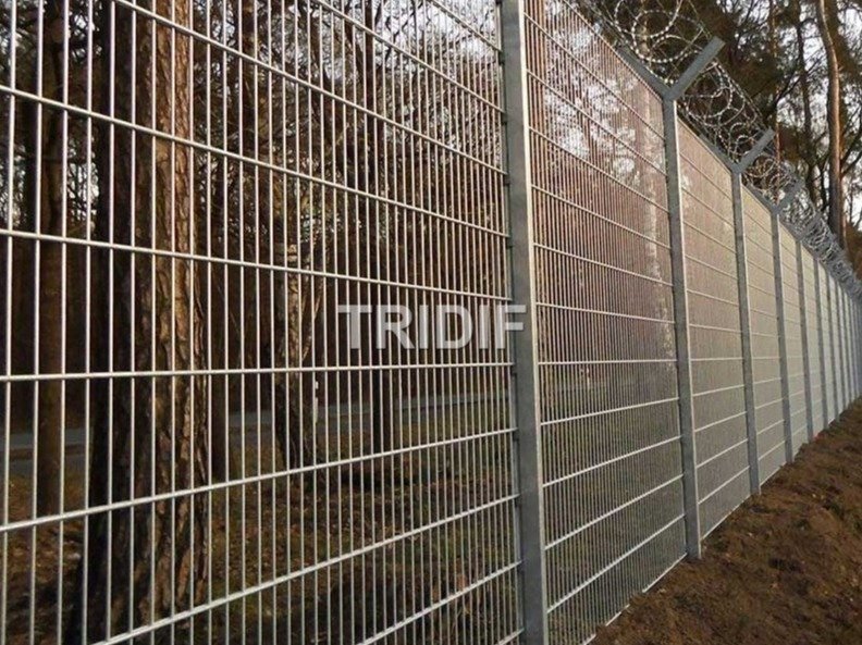 Panel 2D žárově zinkovaný / průměr drátu 6-5-6 mm / délka 2500 mm