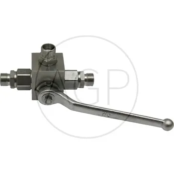Ventil Kulový kohout BKH-3L V2A 10 L (M16x1,5)