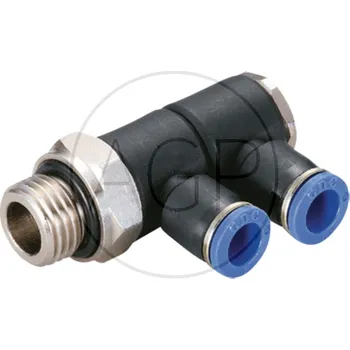 Instalatérský materiál B-WVTEd2-12-1/2-KU Úhlový rozdělovač-šroubení