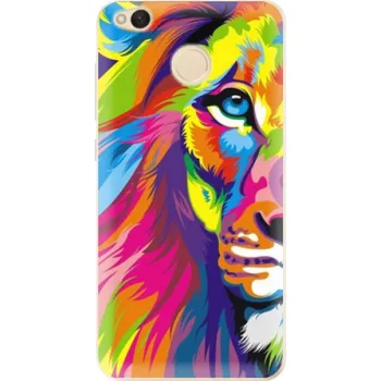 Pouzdro na mobilní telefon Silikonové pouzdro iSaprio - Xiaomi Redmi 4X - Rainbow Lion (Odolný silikonový kryt, obal, pouzdro iSaprio - Xiaomi Redmi 4X - Rainbow Lion - skvělá ochrana a pružnost, stylový UV potisk, lehkost, tiskne se v České republice)
