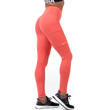 Nebbia High Waist Fit&Smart legíny 505 L broskvová