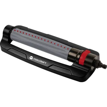 Zahrada Oscilující obdélníkový zavlažovač TOOLCRAFT 1561111 | zavlažování až 418 m²