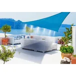 Sleep-well STÍNÍCÍ PLACHTA S VODNÍMI TRYSKAMI (TROJÚHELNÍK, MODRÁ)