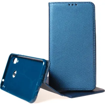 Pouzdro na mobilní telefon Telone Flip Smart Book pro Huawei Nova 3 modré