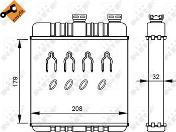 Výměník tepla NRF 54279